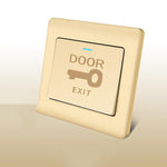 Interruttore a infrarossi con tocco in metallo 86x86 mm