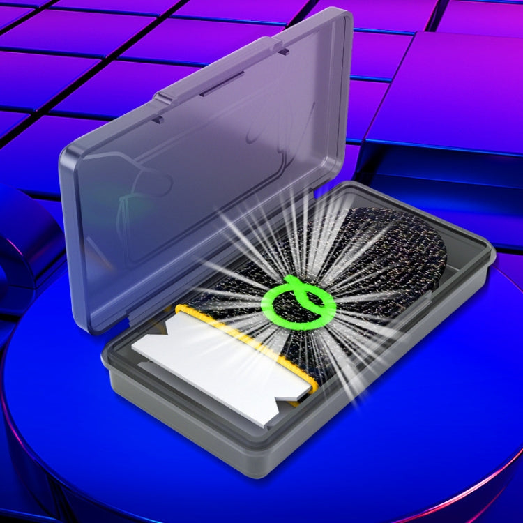 3 paia di punta delle dita luminose traspiranti con manicotti da gioco, colore:, Carbon Fiber Yellow, Carbon Fiber Blue, Silver Fiber Yellow, Silver Fiber Blue