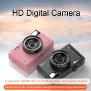 R1 48 milioni di pixel HD Schermo IPS da 3,0 pollici Fotocamera digitale per bambini, specifiche:, Black, Pink, Black+Card Reader, Pink+Card Reader