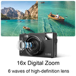 Fotocamera digitale per bambini 48MP con schermo IPS 3 pollici