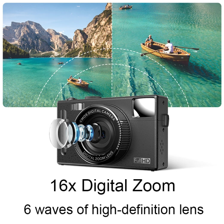 Fotocamera digitale per bambini 48MP con schermo IPS 3 pollici