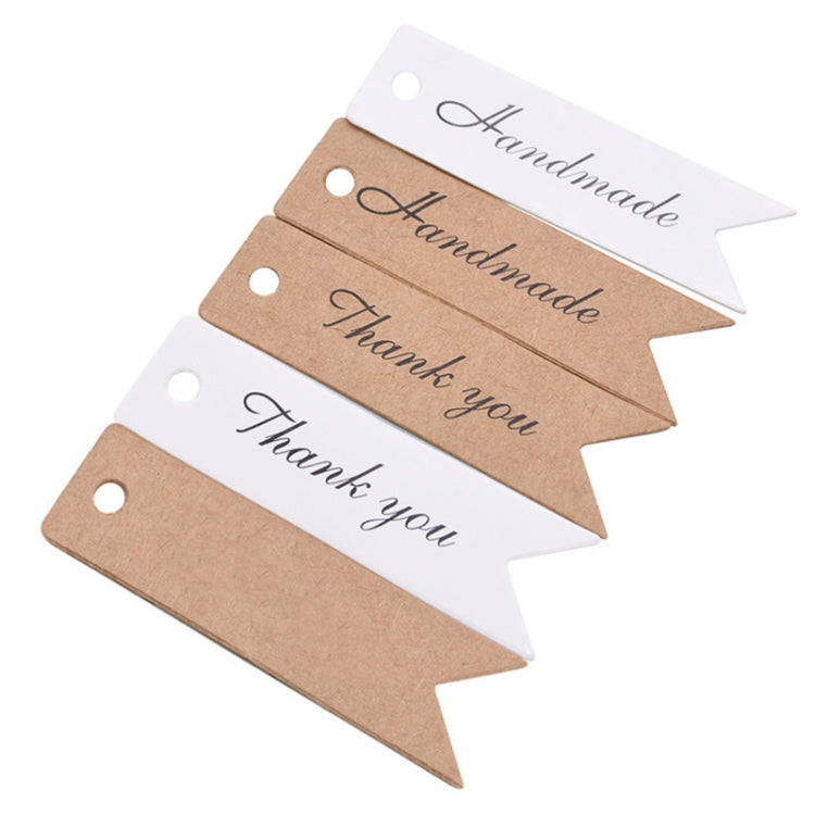 3 set di adesivi da forno retrò tag coda di rondine segnalibro carta regalo, stile:, Thand You (Cowhide), Thand You (White), Handmade (Cowhide), Handmade (White), Blank (Cowhide)