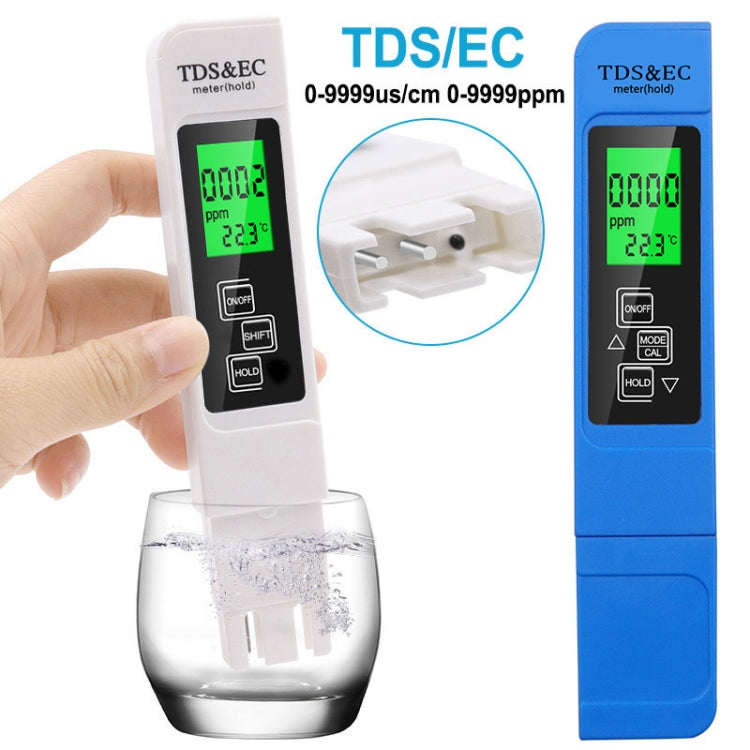 Penna digitale TDS EC con retroilluminazione per test acqua