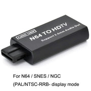 Per Nintendo N64 / SNES / NGC / SFC Adattatore Convertitore da N64 a HDMI, N64 To HDMI Converter