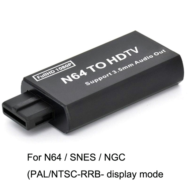Per Nintendo N64 / SNES / NGC / SFC Adattatore Convertitore da N64 a HDMI, N64 To HDMI Converter