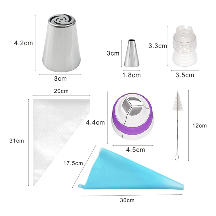 Set di ugelli per laminazione in acciaio inossidabile Set di ugelli per laminazione fai-da-te per torte Strumenti di cottura, 7PCS/Set, 8PCS/Set, 9PCS/Set, 10PCS/Set, 11PCS/Set, 12PCS/Set, 14PCS/Set, 128PCS/Set