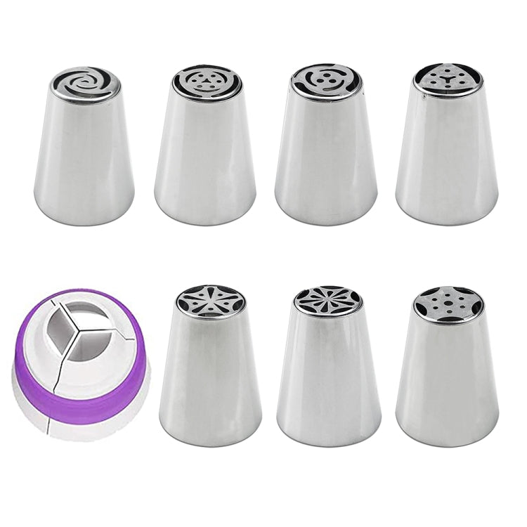 Set di ugelli per laminazione in acciaio inossidabile Set di ugelli per laminazione fai-da-te per torte Strumenti di cottura, 7PCS/Set, 8PCS/Set, 9PCS/Set, 10PCS/Set, 11PCS/Set, 12PCS/Set, 14PCS/Set, 128PCS/Set