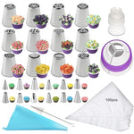 Set di ugelli per laminazione in acciaio inossidabile Set di ugelli per laminazione fai-da-te per torte Strumenti di cottura, 7PCS/Set, 8PCS/Set, 9PCS/Set, 10PCS/Set, 11PCS/Set, 12PCS/Set, 14PCS/Set, 128PCS/Set