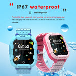 DF75 1,4 pollici 4G GPS che posiziona l'orologio Smart Call impermeabile per bambini con funzione SOS