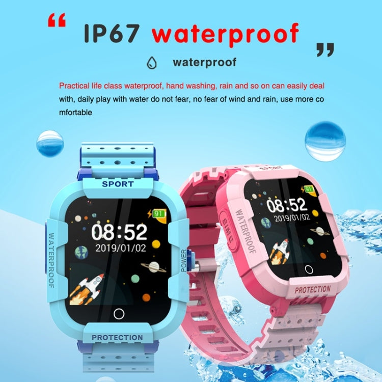 DF75 1,4 pollici 4G GPS che posiziona l'orologio Smart Call impermeabile per bambini con funzione SOS