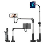 Supporto da tavolo regolabile per tablet e smartphone