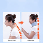 Tutore per collo fisso con sollievo e supporto cervicale