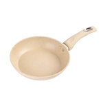 Maifan Stone Antiaderente Padella Bistecca Friggitrice Fornello A Induzione Gas Generale, Diametro:, 20cm (Beige), 24cm (Beige), 20cm (Grey), 24cm (Grey)