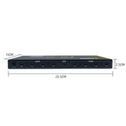 FJGEAR SM4K108 Splitter HDMI a 8 porte Splitter audio e video HD 4K, SM4K108