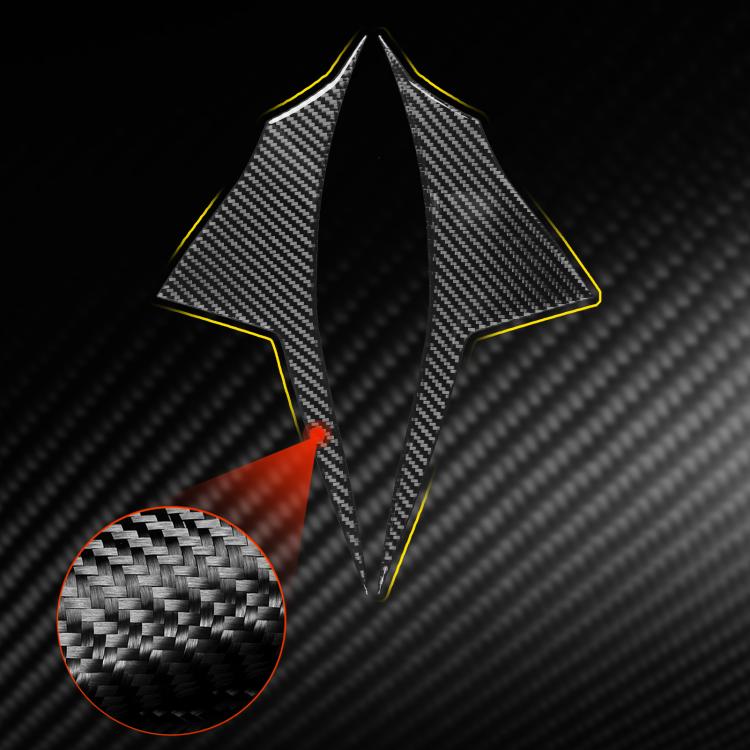 Adesivi decorativi per portiere auto Chevrolet Corvette C8, set da 2 pezzi.