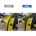 Adesivi decorativi per portiere auto Chevrolet Corvette C8, set da 2 pezzi.
