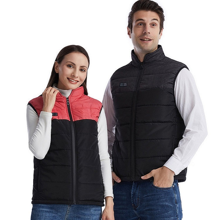 Gilet riscaldato Riscaldamento elettrico 3 Giacca in cotone caldo a temperatura costante, S, M, L, XL