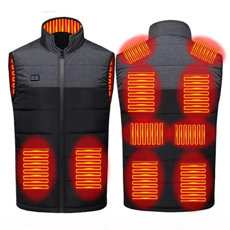 Gilet riscaldato Riscaldamento elettrico 3 Giacca in cotone caldo a temperatura costante, S, M, L, XL