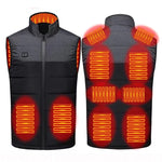 Gilet riscaldato Riscaldamento elettrico 3 Giacca in cotone caldo a temperatura costante, S, M, L, XL
