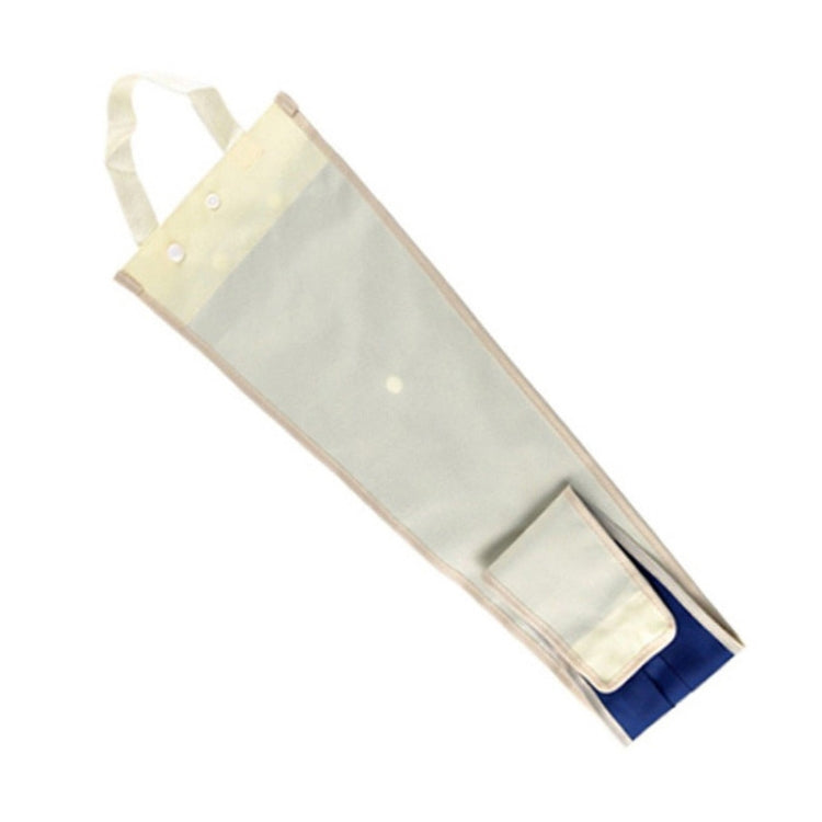 3 pezzi Custodia per ombrellone per auto Borsa pieghevole per appendere la tasca posteriore del sedile, Blue White