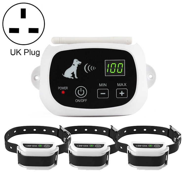 KD-661 Collare antiurto per recinto per cani elettrico senza fili da 500 m, specifiche:, For One Dog, For Two Dog, For Three Dog