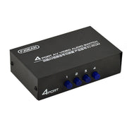 FJGEAR FJ-401AV Commutatore audio e video AV a 4 vie con interfaccia Lotus Head, FJ-401AV