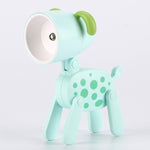 TL-23 LED Mini Lampada da scrivania pieghevole per cartoni animati Lampada da tavolo per decorazione domestica a forma di animale domestico, Spec:, Dog (Blue), Dog (Green), Dog (Pink), Dog (Beige), Dog (Orange）, Dog (Yellow), Deer (Blue), Deer (Green) ...