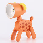 TL-23 LED Mini Lampada da scrivania pieghevole per cartoni animati Lampada da tavolo per decorazione domestica a forma di animale domestico, Spec:, Dog (Blue), Dog (Green), Dog (Pink), Dog (Beige), Dog (Orange）, Dog (Yellow), Deer (Blue), Deer (Green) ...