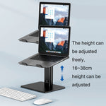 SSKY P20 Lega di alluminio portatile Sollevamento e sollevamento Supporto per laptop, P20