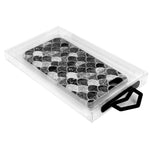 50 pezzi senza scatola di imballaggio per custodia per telefono in PVC completamente trasparente senza stampa, dimensioni:, Small  4.7 Inch MINI, Large 5.8-6.7 Inch