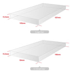 50 pezzi senza scatola di imballaggio per custodia per telefono in PVC completamente trasparente senza stampa, dimensioni:, Small  4.7 Inch MINI, Large 5.8-6.7 Inch