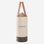 Borsa termica rotonda per il pranzo con coulisse e manici, contenitore per alimenti, Small, Medium, Large