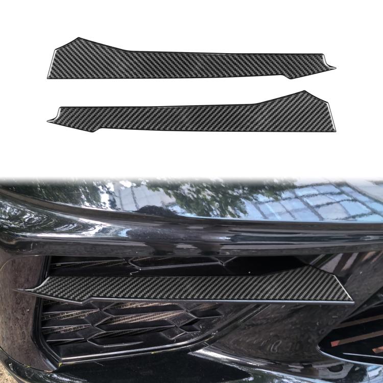 Adesivi per prese d'aria anteriori per Chevrolet Corvette C8, 2 pezzi/set