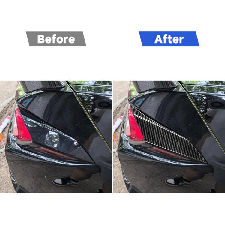 Adesivi decorativi per fanali posteriori (entrambi i lati) per Chevrolet Corvette C8, 4 pezzi/set