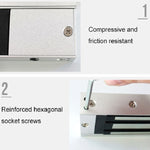 Blocco elettromagnetico 12V con segnale di uscita per porte