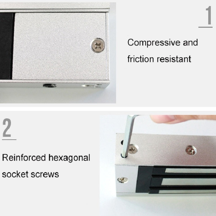 Blocco elettromagnetico 12V con segnale di uscita per porte