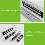 Blocco elettromagnetico 12V con segnale di uscita per porte