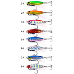 2 PZ HENGJIA Shore Casting Lead Fish A lunga distanza Casting Sinker Double Hook Lure, 16g, 32g