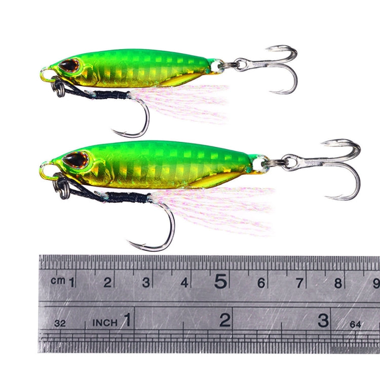 2 PZ HENGJIA Shore Casting Lead Fish A lunga distanza Casting Sinker Double Hook Lure, 16g, 32g
