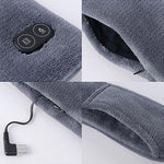 Ricarica USB Riscaldamento Massaggio Sciarpa Calore Collo