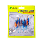 HENGJIA SO077 6cm 3g Esca morbida per gamberetti avvolti in piombo Esca finta per branzino, SO077 1, SO077 2, SO077 3, SO077 4