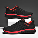 JD-9088 Scarpe da uomo per il tempo libero con fondo morbido tessuto a mosca autunnale Paio di scarpe da corsa, 37, 38, 39, 40, 41, 42
