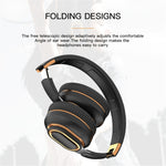 Auricolari Bluetooth Wireless H7 pieghevoli con microfono