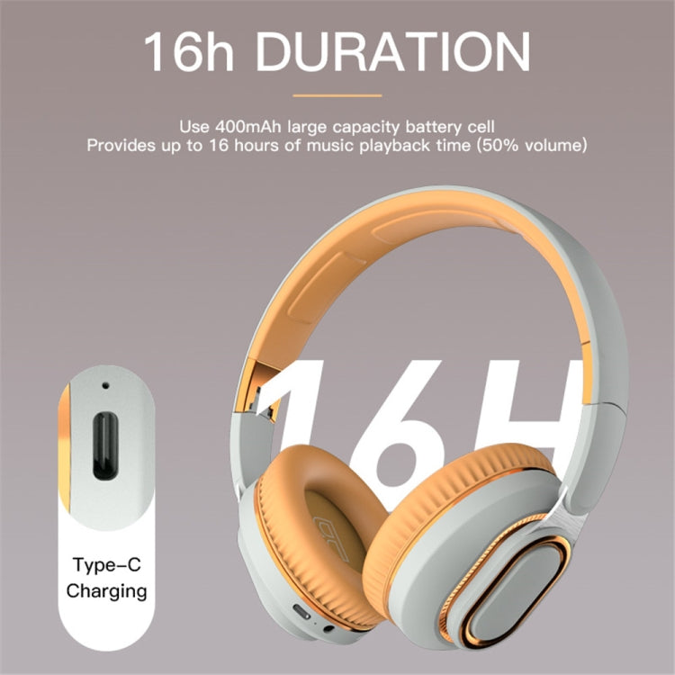 Auricolari Bluetooth Wireless H7 pieghevoli con microfono