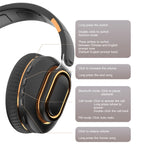 Auricolari Bluetooth Wireless H7 pieghevoli con microfono