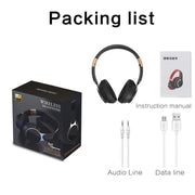 Cuffie wireless pieghevoli con microfono