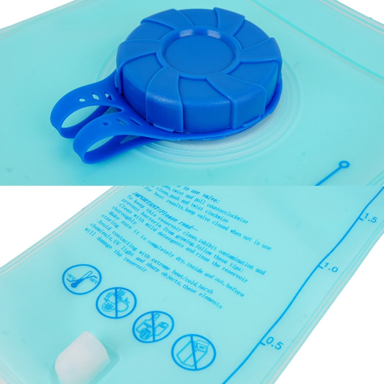 Borsa per acqua potabile da esterno da 2 litri Protezione ambientale Borsa per acqua pieghevole per equitazione sportiva, Printed 2L, Switch 2L