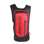 DRCKHROS DH116 Zaino per borsa sportiva per ciclismo all'aperto, Red, Gray, Fluorescent Green, Blue, Blue+Water Bag, Gray+Water Bag, Fluorescent Green+Water Bag, Red+Water Bag