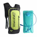 DRCKHROS DH116 Zaino per borsa sportiva per ciclismo all'aperto, Red, Gray, Fluorescent Green, Blue, Blue+Water Bag, Gray+Water Bag, Fluorescent Green+Water Bag, Red+Water Bag