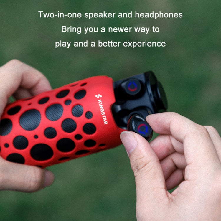 KINGSTAR 2 in 1 Mini cuffie intrauricolari audio Bluetooth wireless per esterni